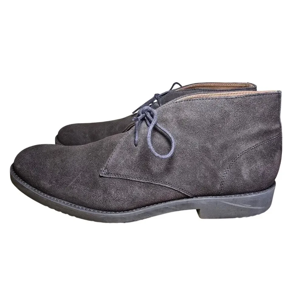 Banana Republic Suede Chukka Boot, Dark Brown US Size 11 Excellent Condition